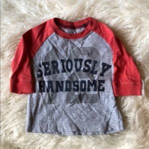 Seriously Handsome Baseball Tee ⭐️